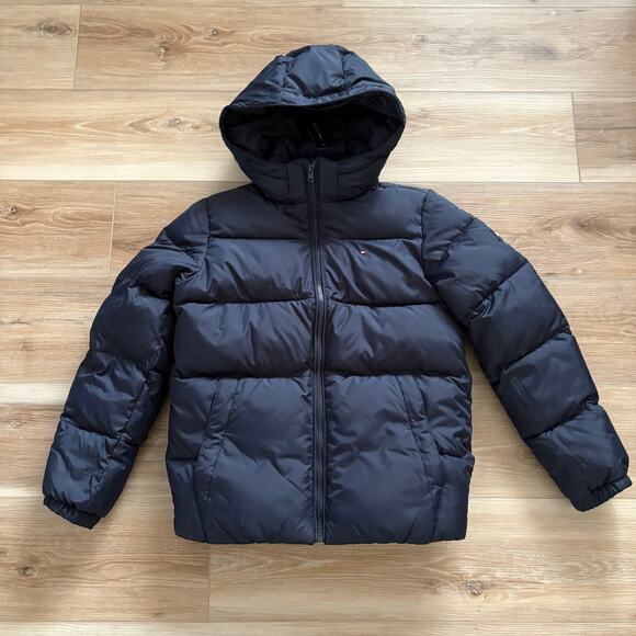 Tommy Hilfiger Boy’s Puffer Coat Navy L (12/14)